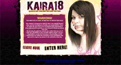 Desktop Screenshot of kaira18.com